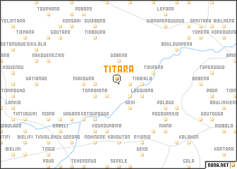 map of Titara