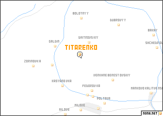 map of Titarenko
