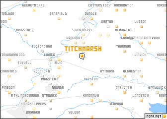 map of Titchmarsh