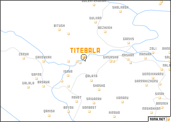 map of Tīt-e Bālā