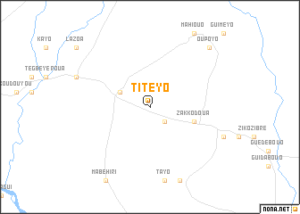 map of Titéyo