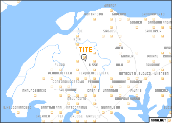 map of Tite