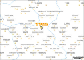 map of Titfrah