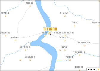 map of Titiana