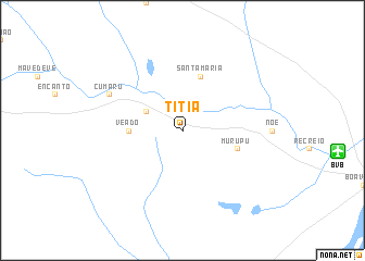 map of Titiá