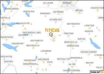 map of Titicus