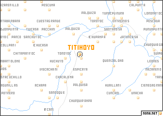 map of Titihoyo