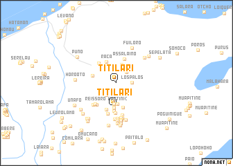 map of Titilari