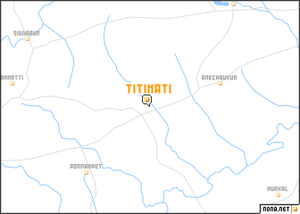map of Titimati