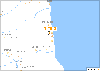 map of Titima