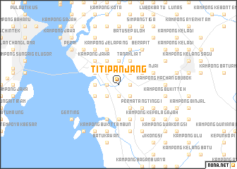 map of Titi Panjang