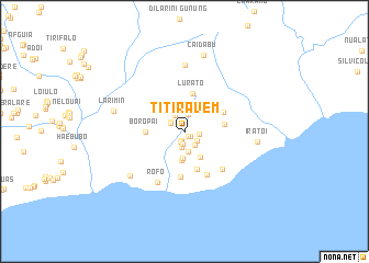 map of Titiravem