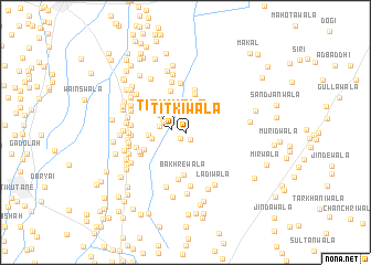 map of Titkīwāla