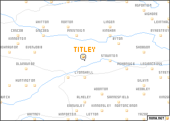 map of Titley