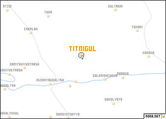 map of Titnigul