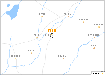 map of Titoi
