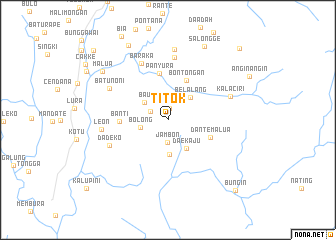 map of Titok