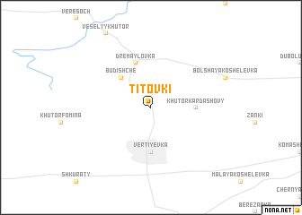 map of Titovki