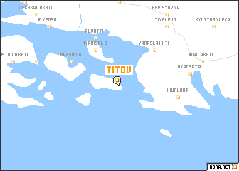 map of Titov