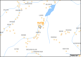 map of Tito