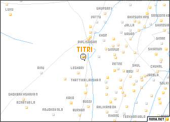 map of Titri