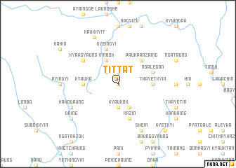 map of Tittat