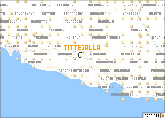 map of Tittegalla