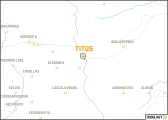 map of Titus