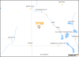 map of Titus