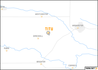 map of Titu