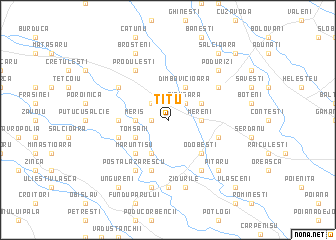map of Titu