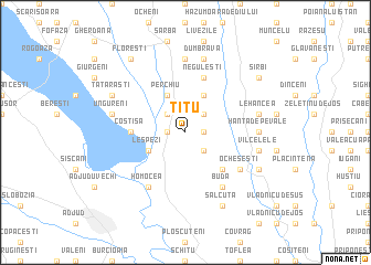 map of Ţîţu