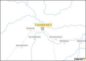 map of Tiuhmemen