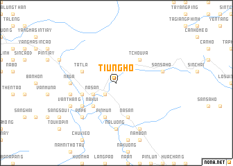 map of Tiung Ho