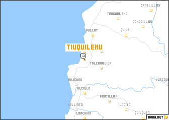 map of Tiuquilemu