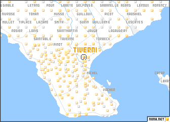 map of Ti Verni