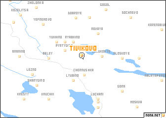 map of Tivikovo