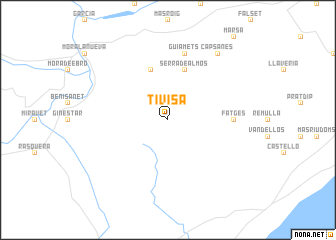 map of Tivisa