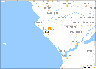 map of Tivives