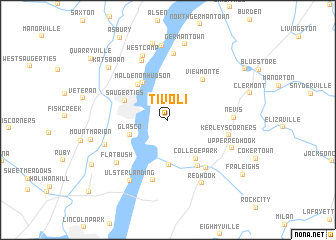 map of Tivoli