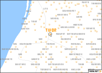 map of Tivor