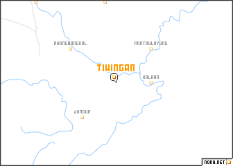 map of Tiwingan