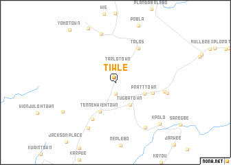 map of Tiwle