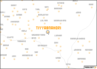 map of Tiyyab Nahori