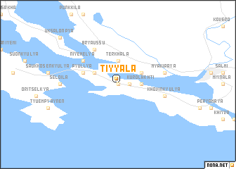 map of Tiyyala