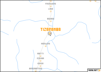 map of Tizaramba