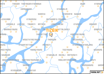 map of Tizeik