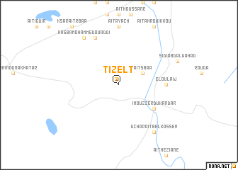 map of Tizelt