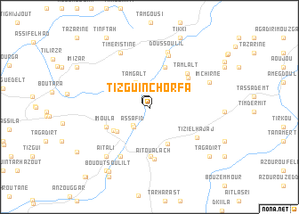 map of Tizgui n\