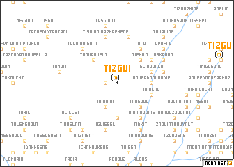 map of Tizgui